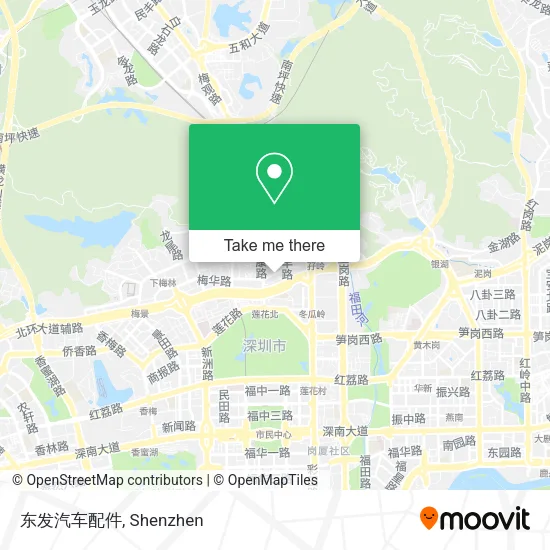 东发汽车配件 map