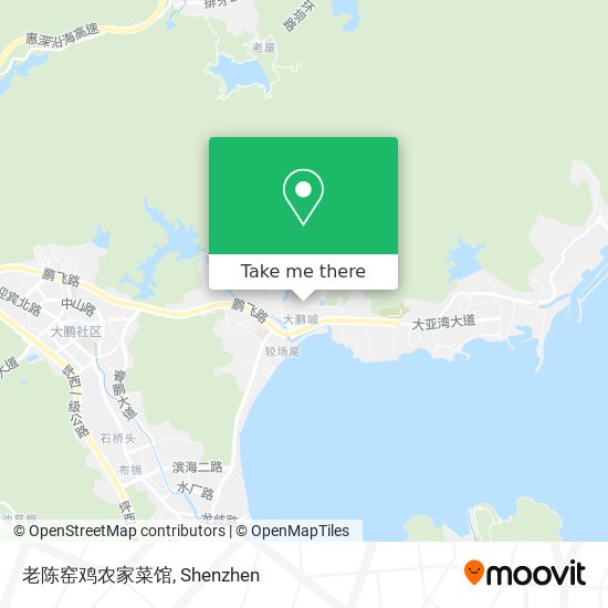 老陈窑鸡农家菜馆 map