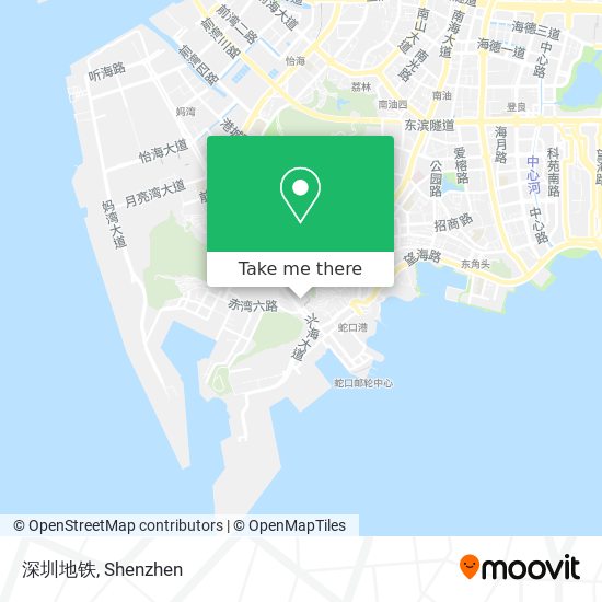 深圳地铁 map