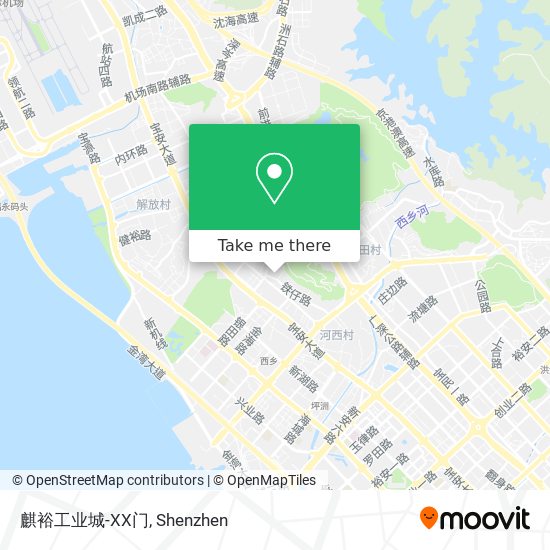 麒裕工业城-XX门 map