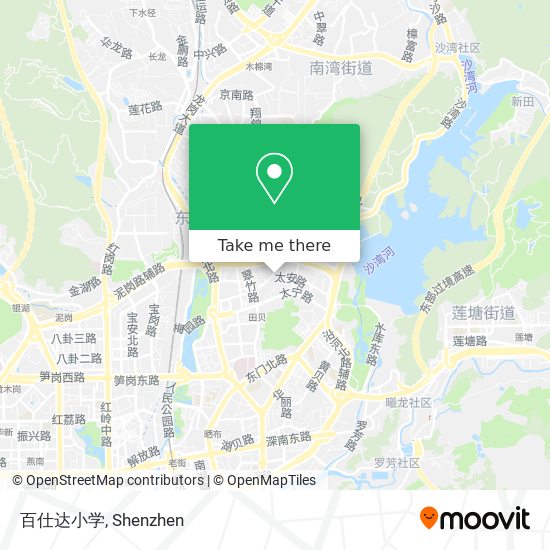 百仕达小学 map