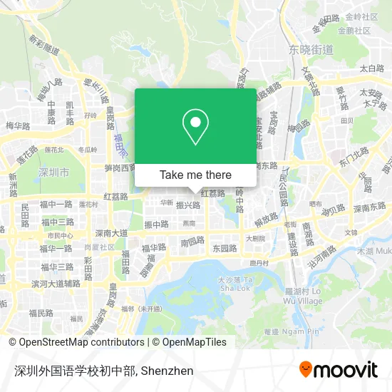 深圳外国语学校初中部 map