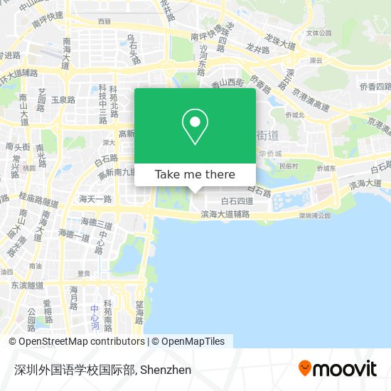 深圳外国语学校国际部 map