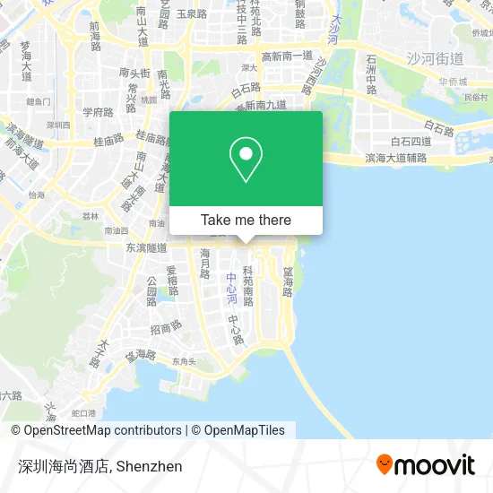 深圳海尚酒店 map
