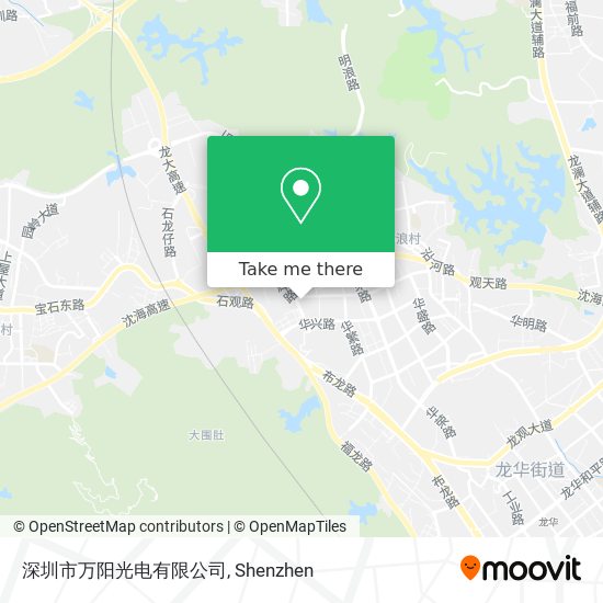 深圳市万阳光电有限公司 map