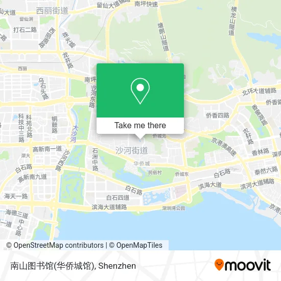 南山图书馆(华侨城馆) map