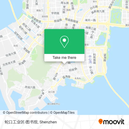 蛇口工业区-图书馆 map