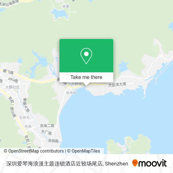 深圳爱琴海浪漫主题连锁酒店近较场尾店 map