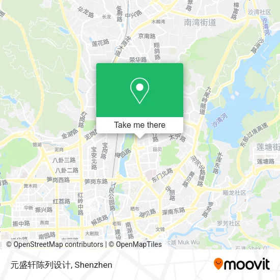 元盛轩陈列设计 map