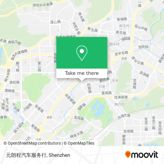 元朗程汽车服务行 map