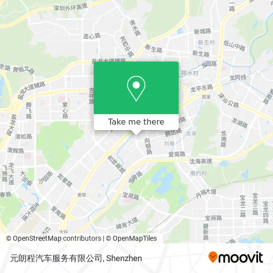 元朗程汽车服务有限公司 map