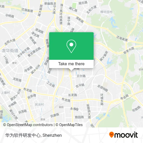华为软件研发中心 map