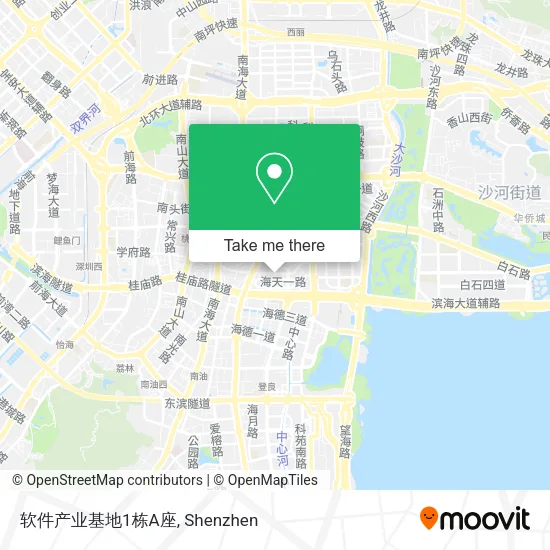 软件产业基地1栋A座 map
