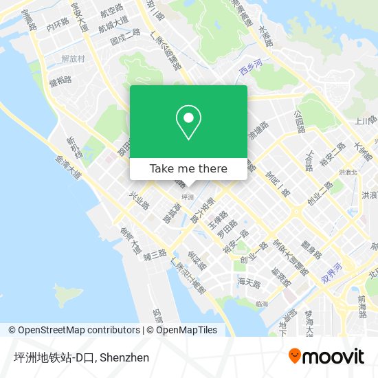 坪洲地铁站-D口 map