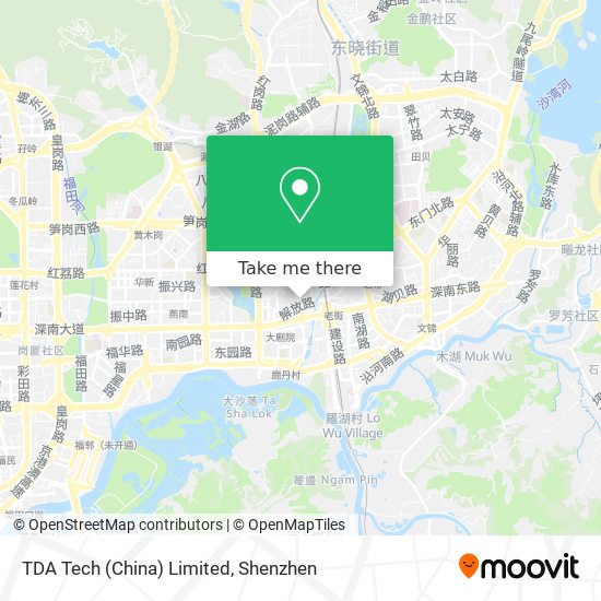 TDA Tech (China) Limited map