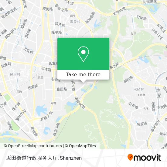 坂田街道行政服务大厅 map