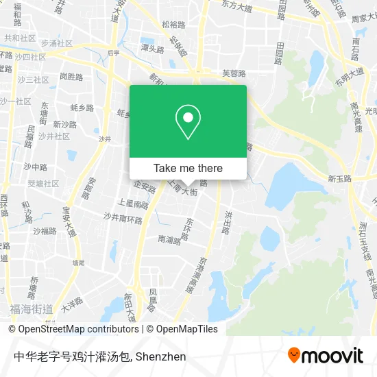 中华老字号鸡汁灌汤包 map