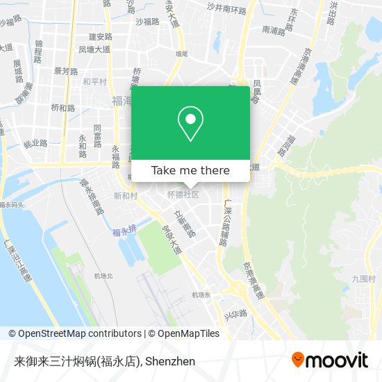 来御来三汁焖锅(福永店) map