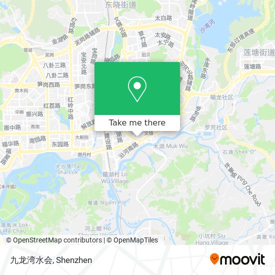 九龙湾水会 map