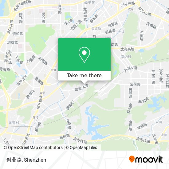 创业路 map