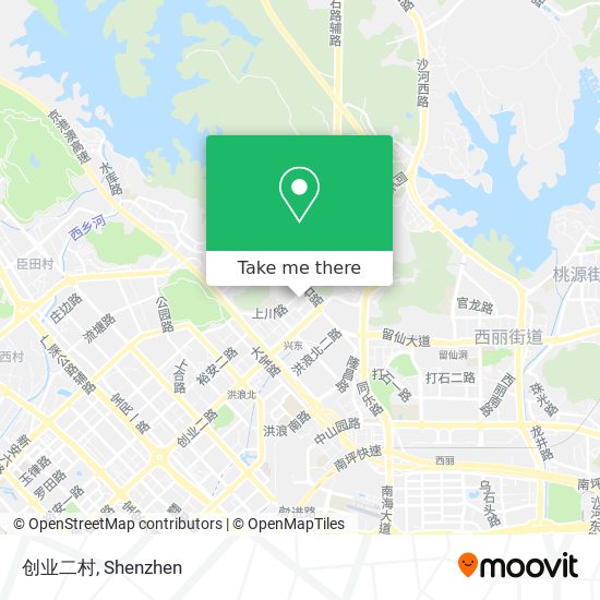 创业二村 map