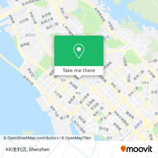 KK便利店 map