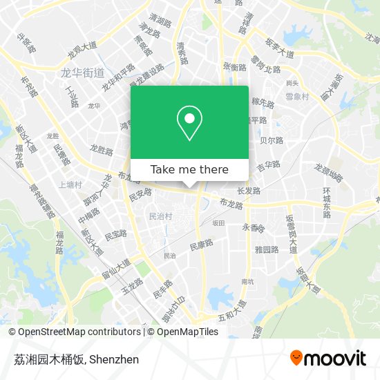 荔湘园木桶饭 map