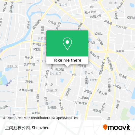 坣岗荔枝公园 map
