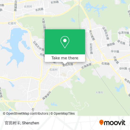 官田村① map