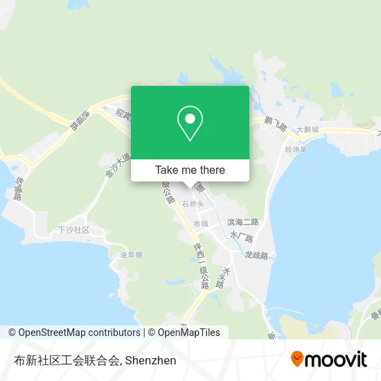 布新社区工会联合会 map