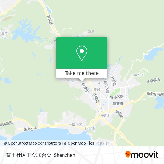 葵丰社区工会联合会 map