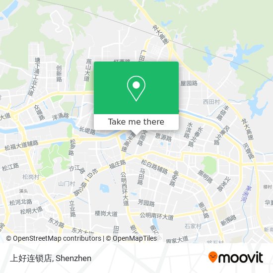 上好连锁店 map
