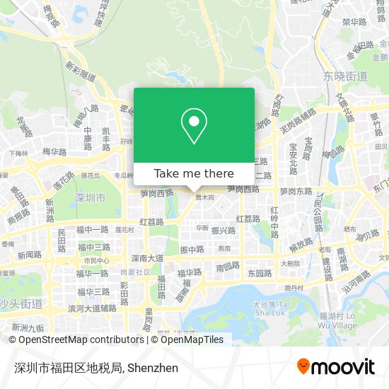 深圳市福田区地税局 map