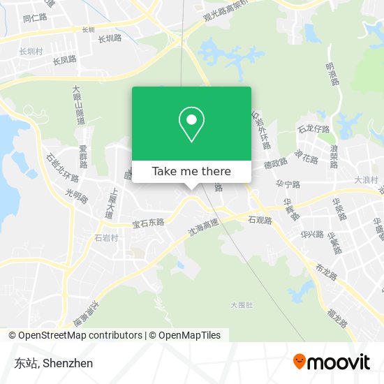 东站 map