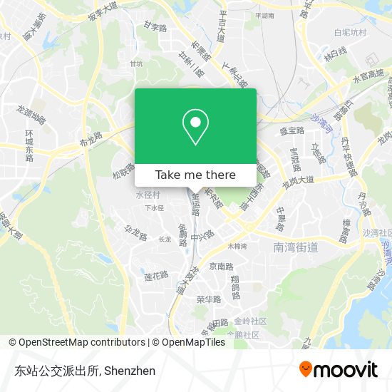 东站公交派出所 map