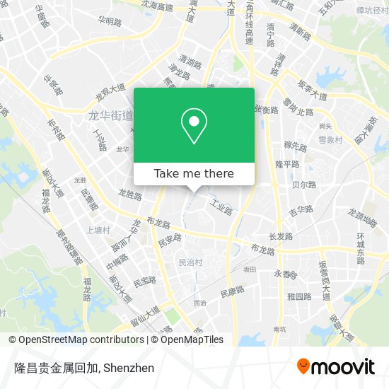 隆昌贵金属回加 map
