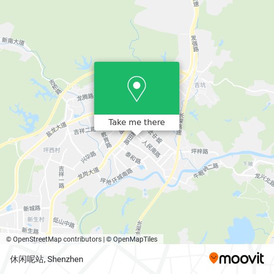 休闲呢站 map