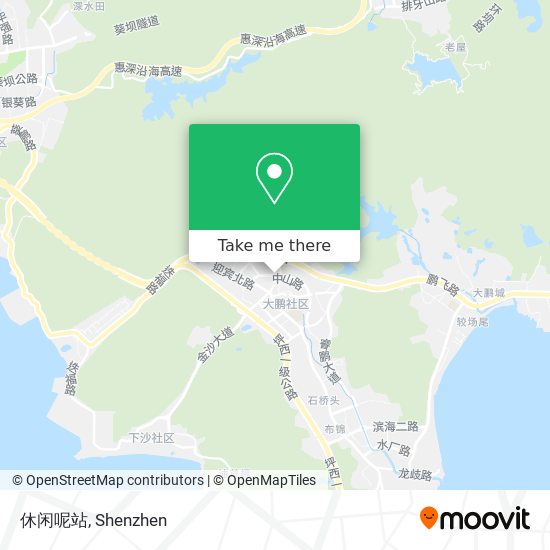 休闲呢站 map