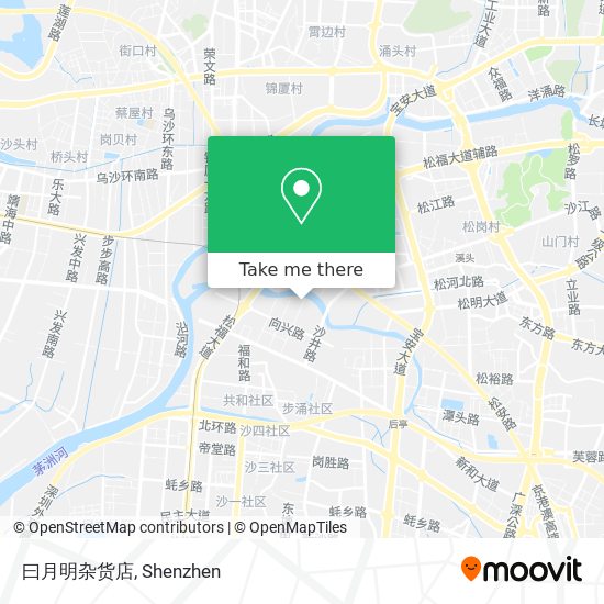 曰月明杂货店 map