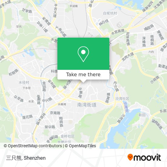 三只熊 map