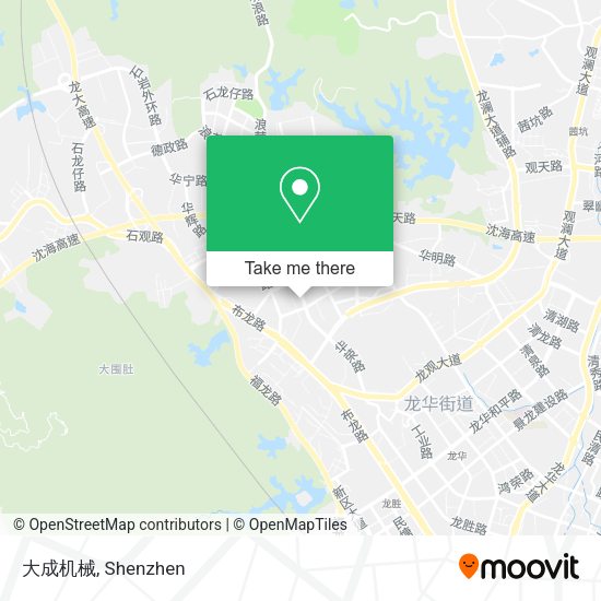 大成机械 map