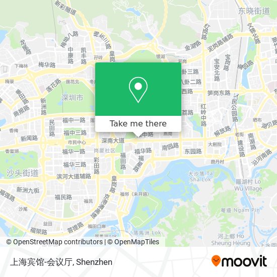 上海宾馆-会议厅 map