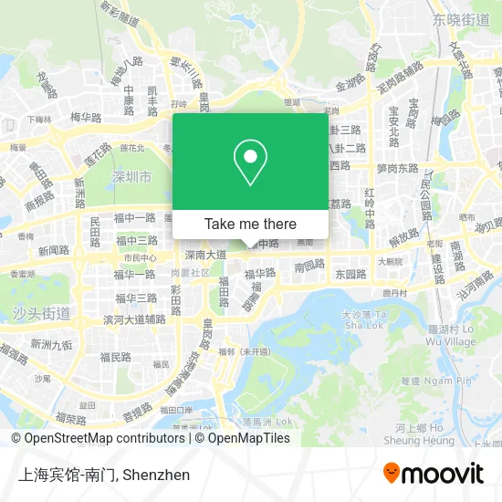 上海宾馆-南门 map