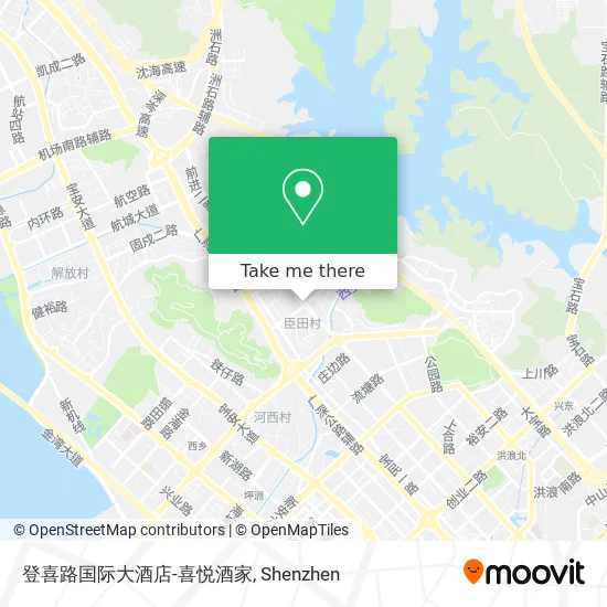 登喜路国际大酒店-喜悦酒家 map
