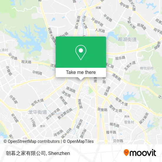 朝暮之家有限公司 map