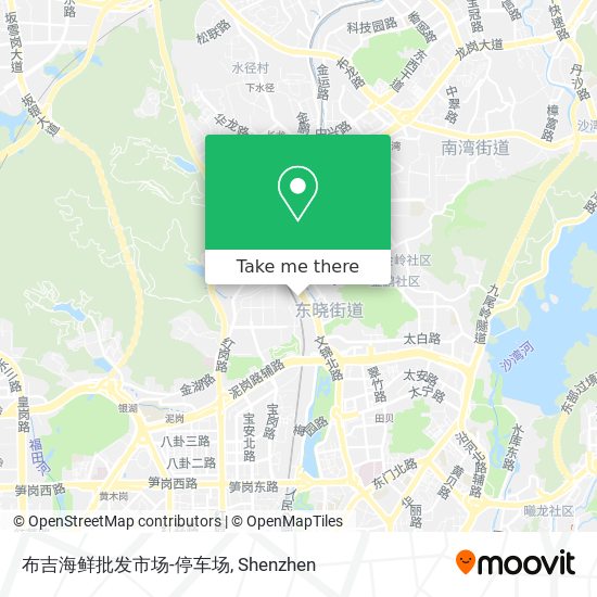 布吉海鲜批发市场-停车场 map