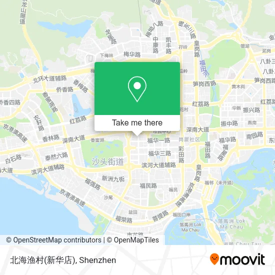 北海渔村(新华店) map