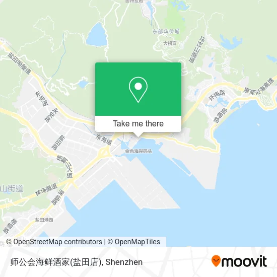 师公会海鲜酒家(盐田店) map