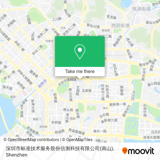 深圳市标准技术服务股份信测科技有限公司(南山) map
