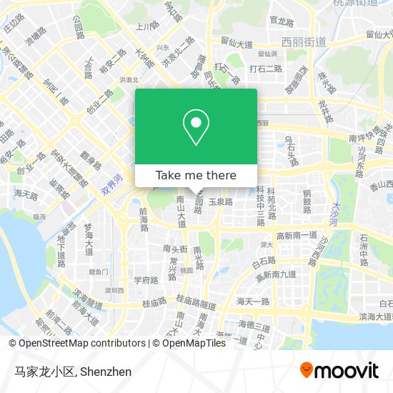 马家龙小区 map